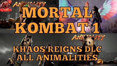 Mortal Kombat 1 Khaos Reigns - All Animalities