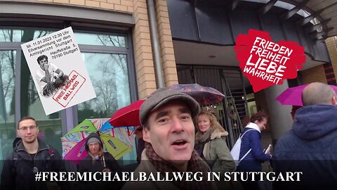 QD711 demonstriert in Stuttgart für Michael Ballweg