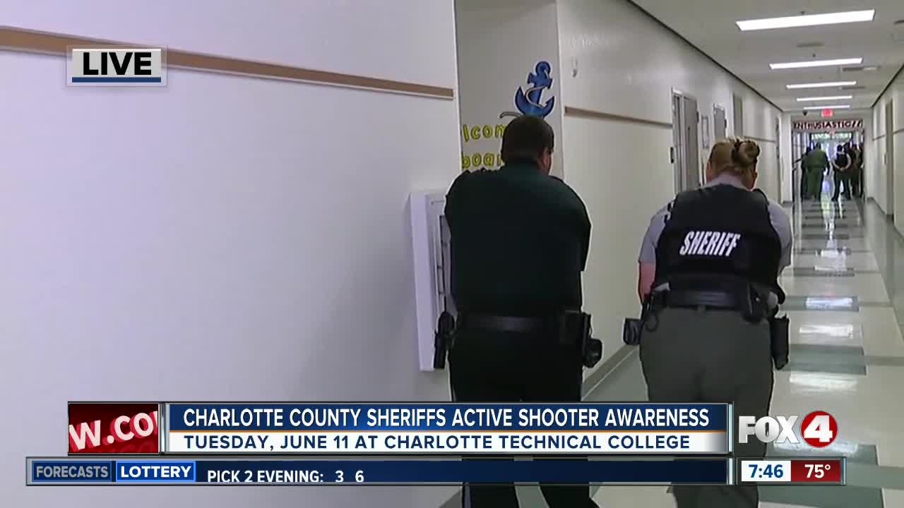 Charlotte County Sheriffs to hold active shooter training - 7:30am live report