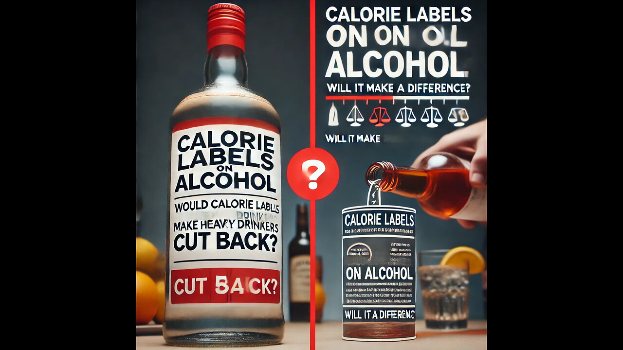 Would calorie labels on alcohol packages make heavy drinkers cut back - Kashish Garg