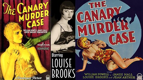 The Canary Murder Case (1929), with Louise Brooks, Wichita's Mega Star