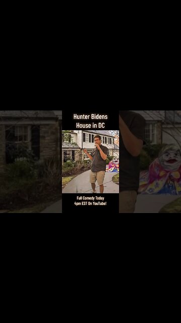 Interviewing Hunter Biden in front of his DC House