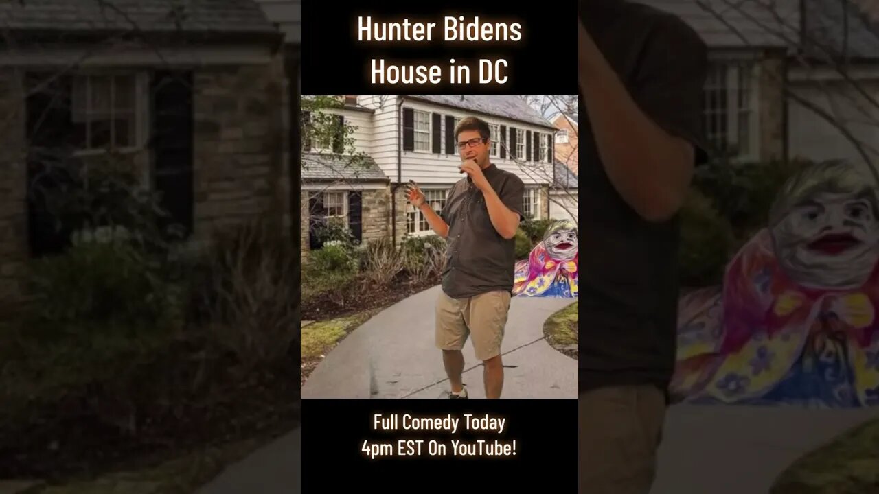 Interviewing Hunter Biden in front of his DC House