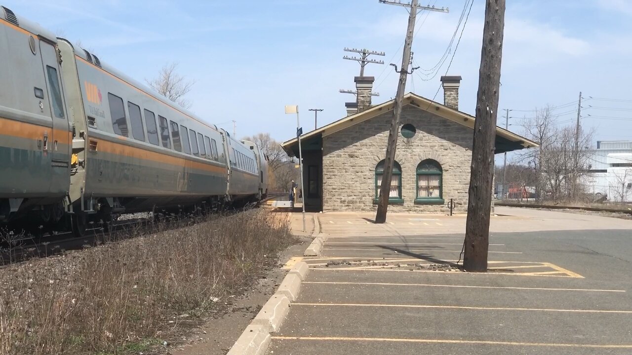 New VIA platform at Port Hope