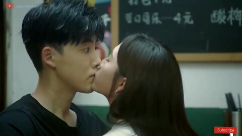 💞 Korean couple Kissing Story video