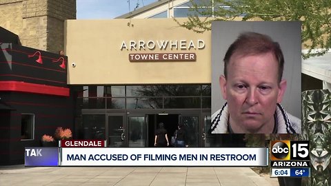 Swiss citizen arrested for recording men in Arrowhead mall bathroom