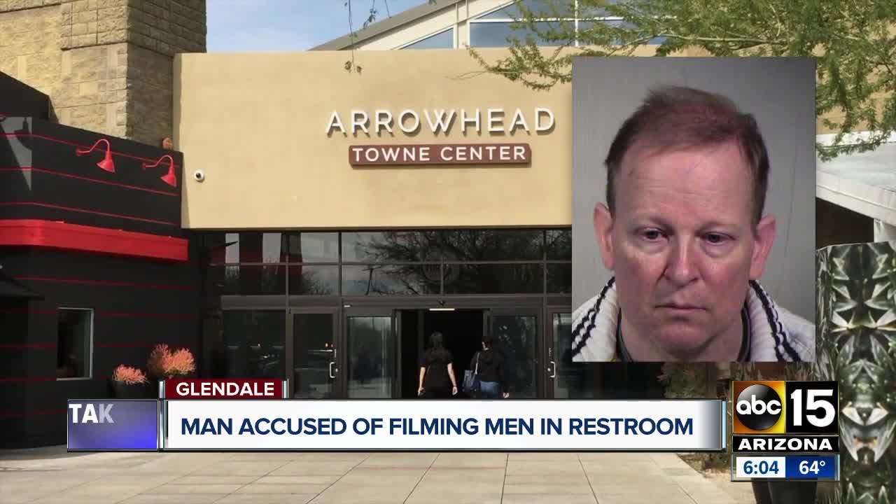 Swiss citizen arrested for recording men in Arrowhead mall bathroom