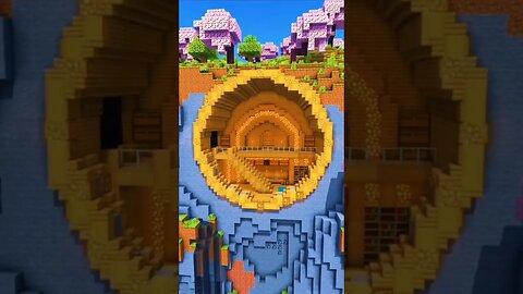 Minecraft Mountain Base #shorts
