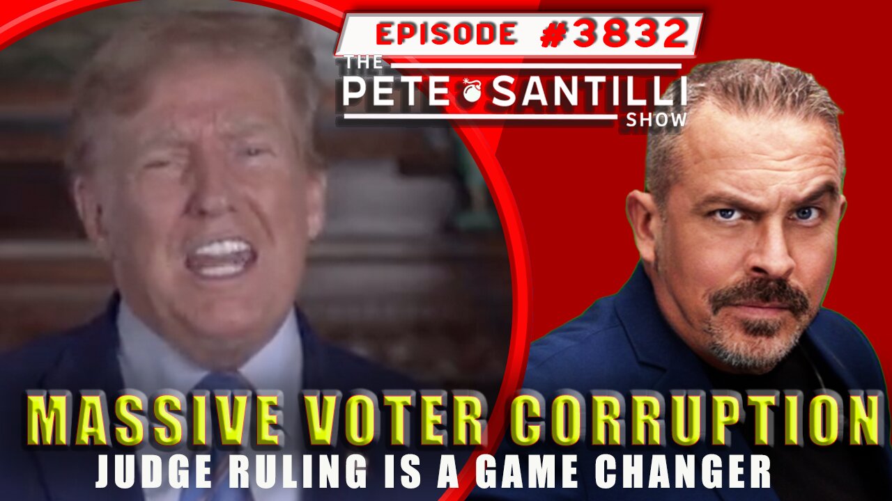 Trump & Team MAGA Uncover MASSIVE Voter Corruption In Georgia[PETE SANTILLI SHOW #3832 11.22.23@8AM]