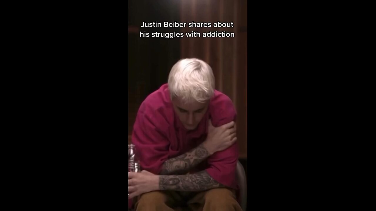 Justin Bieber about his struggles with substance abuse. God bless.