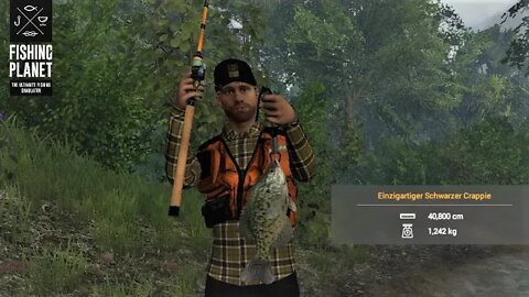 Fishing Planet Folge 466 Einzigartiger schwarzer Crappie