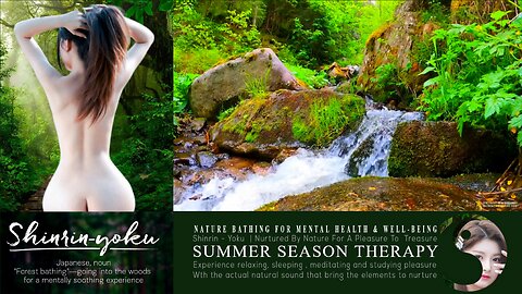 Shinrin-Yoku Bio Music Therapy | Nature Asmr 004 ▶️