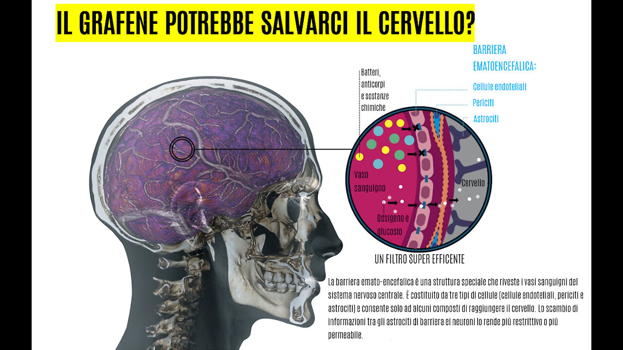 💉 IL GRAFENE POTREBBE 🧬 SALVARCI IL 🧠 CERVELLO 🧠?