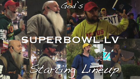 God’s Starting Lineup of Superbowl LV Preachers