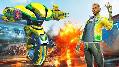 Neyma Jr Gameplay + killshot with missile Rank 12 - Mech Arena (New mobile Game)