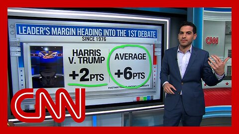 Harry Enten on what is rare about the Harris-Trump debate