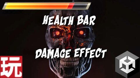 Unity Playmaker Gradual Health Bar Damage Effect