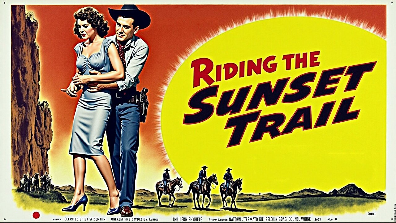 RIDING THE SUNSET TRAIL (1941) Tom Keene, Betty Miles & Frank Yaconelli | Drama, Western | B&W