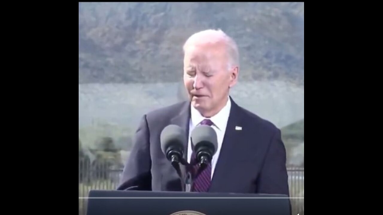 Biden tells everyone that "nothing is wrong with me" after he apparently forgot how to talk