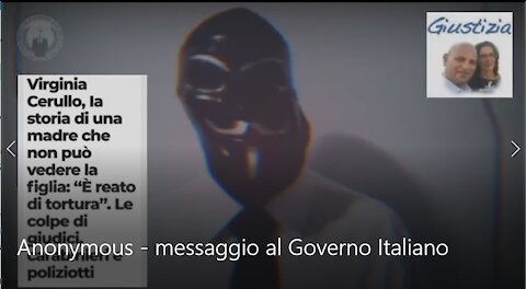 #Governo #Presidente #Mattarella Anonymous - messaggio al Governo Italiano