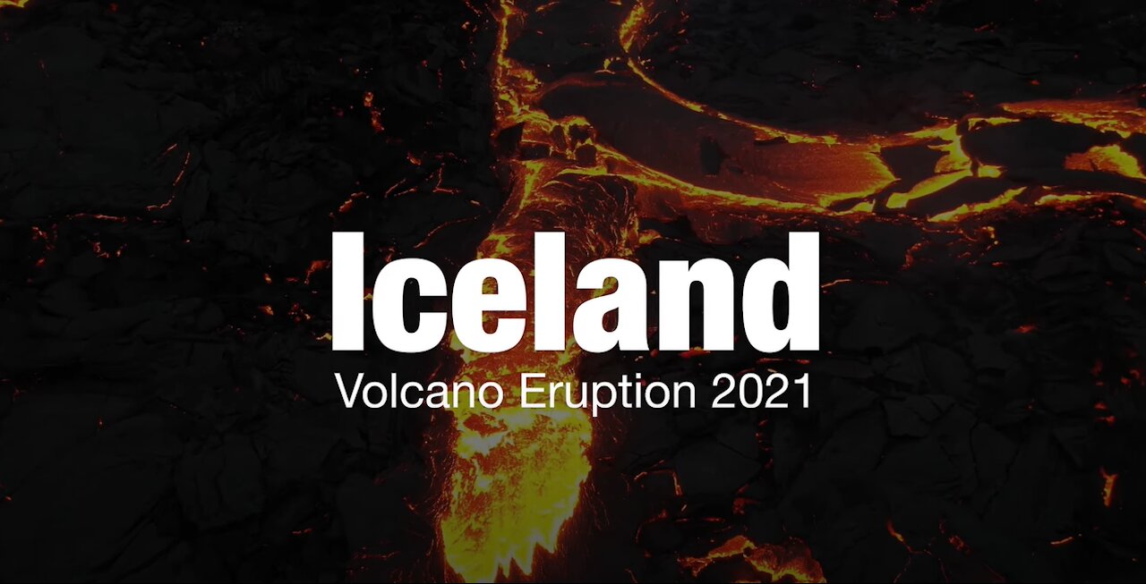 Volcano Eruption in Iceland 2021! Cinematic Drone Footage