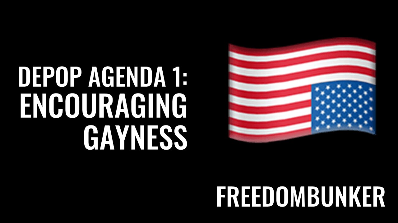 73 DEPOP AGENDA 1: Encouraging Gayness