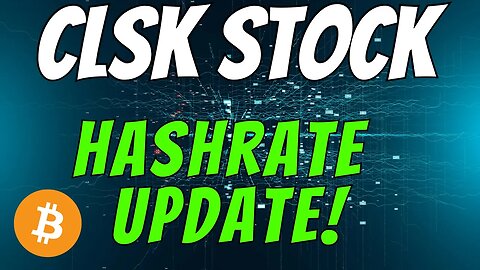 Cleanspark Stock Yet Another Hashrate Increase UPDATE! Clsk Stock Blasting Off!