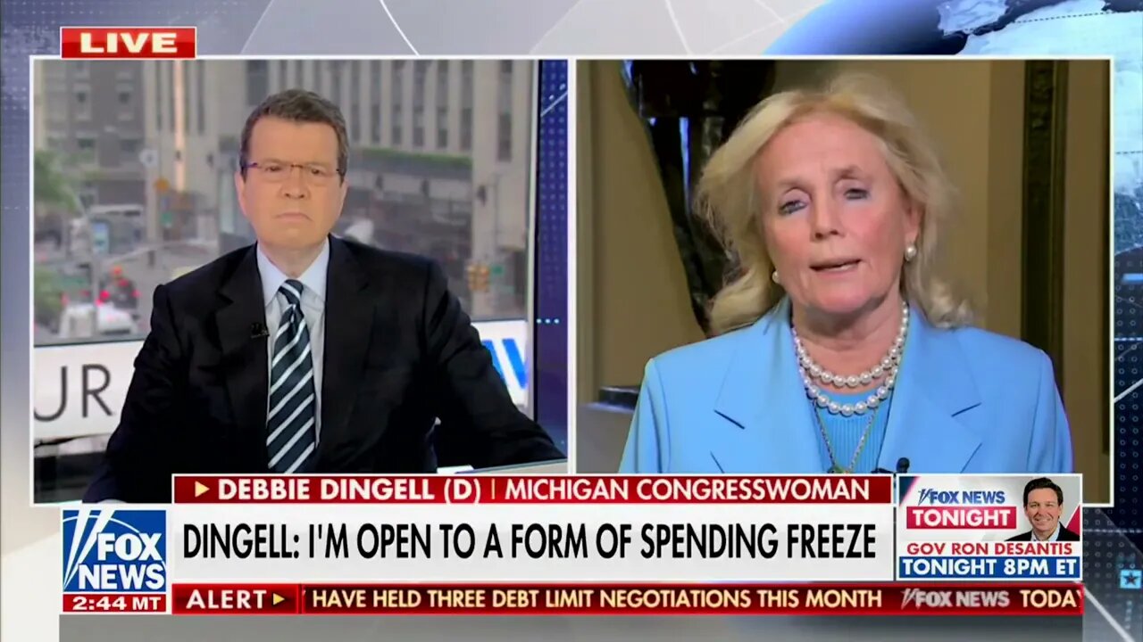 Dem Rep Debbie Dingell Says She'll "Get In Trouble" If She Says She Supports Gov't Spending Freeze