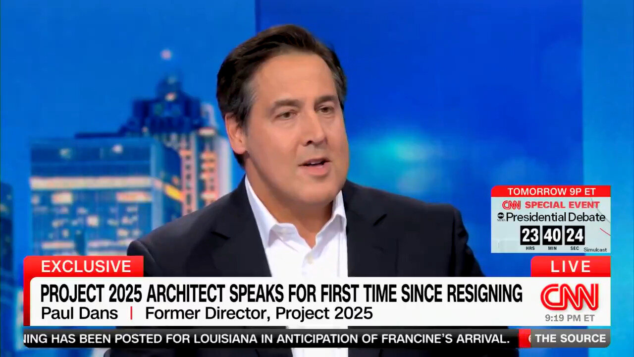 Project 2025 Director: 'Trump Has Nothing To Do With Project 2025'