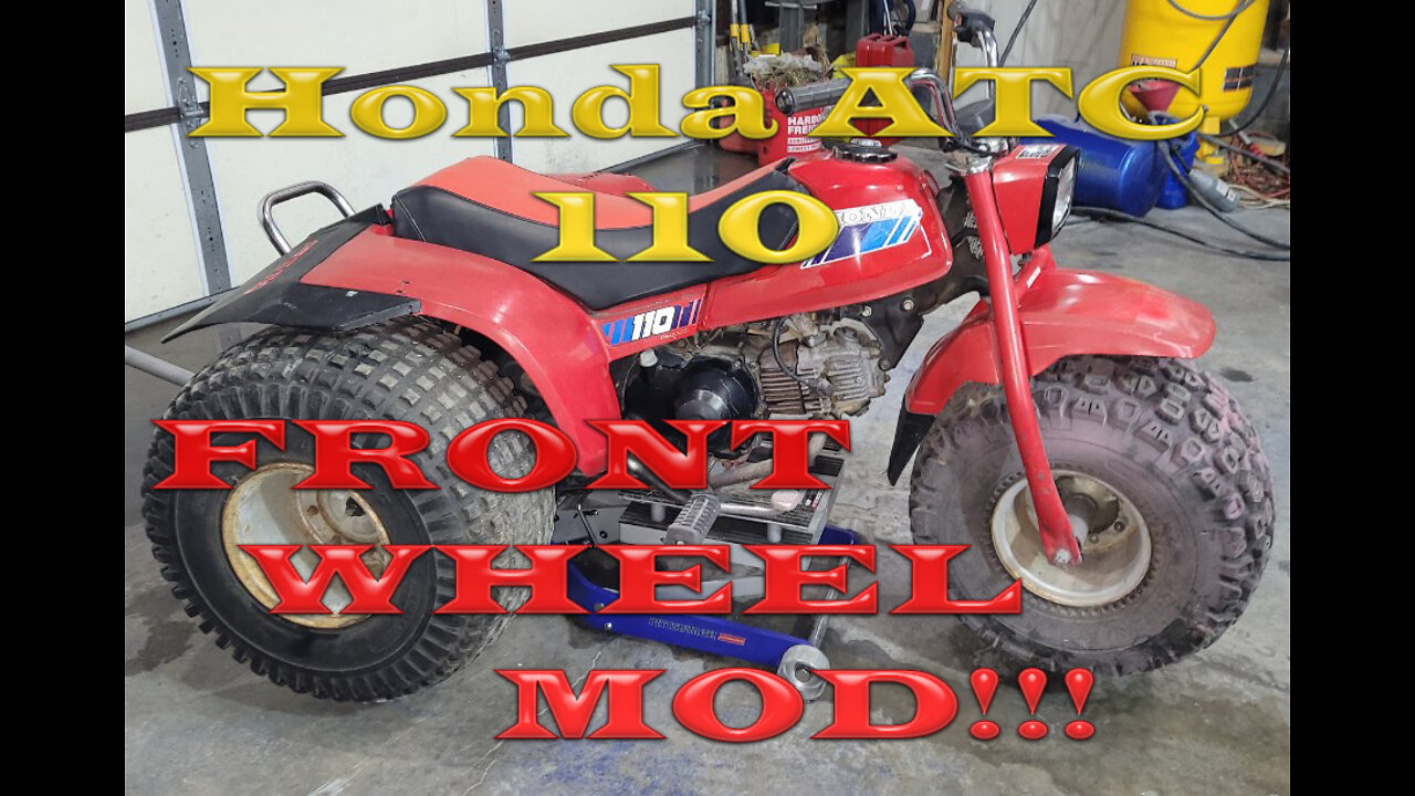 Honda ATC 110 Front Hub Mod