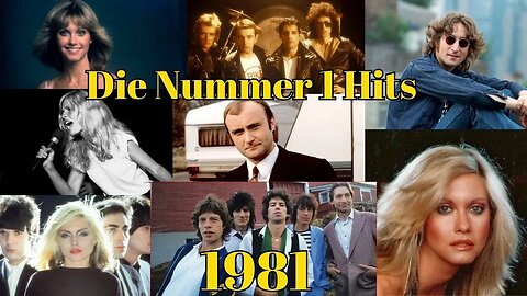 Die Nummer 1 Hits des Jahres 1981