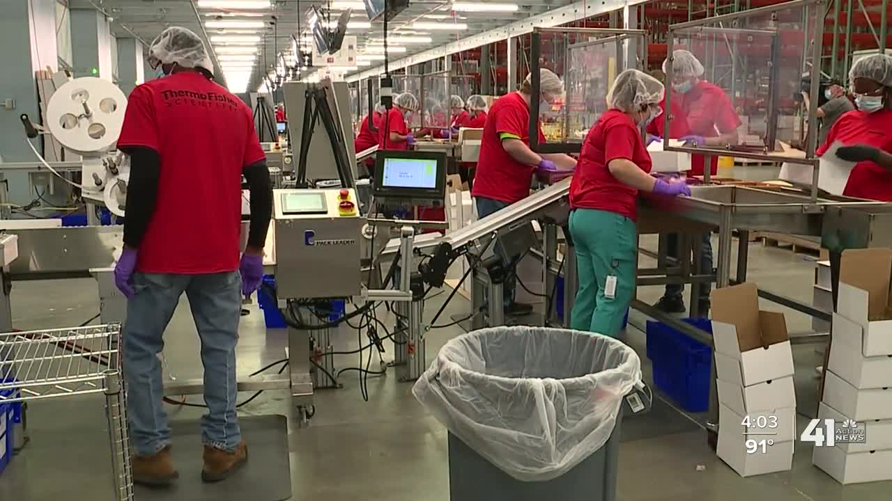 Lenexa company increases COVID-19 test production with expansion