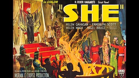 SHE 1935 in COLOR Explorers Discover a Hidden Land Ruled by a Powerful Immortal Queen FULL MOVIE