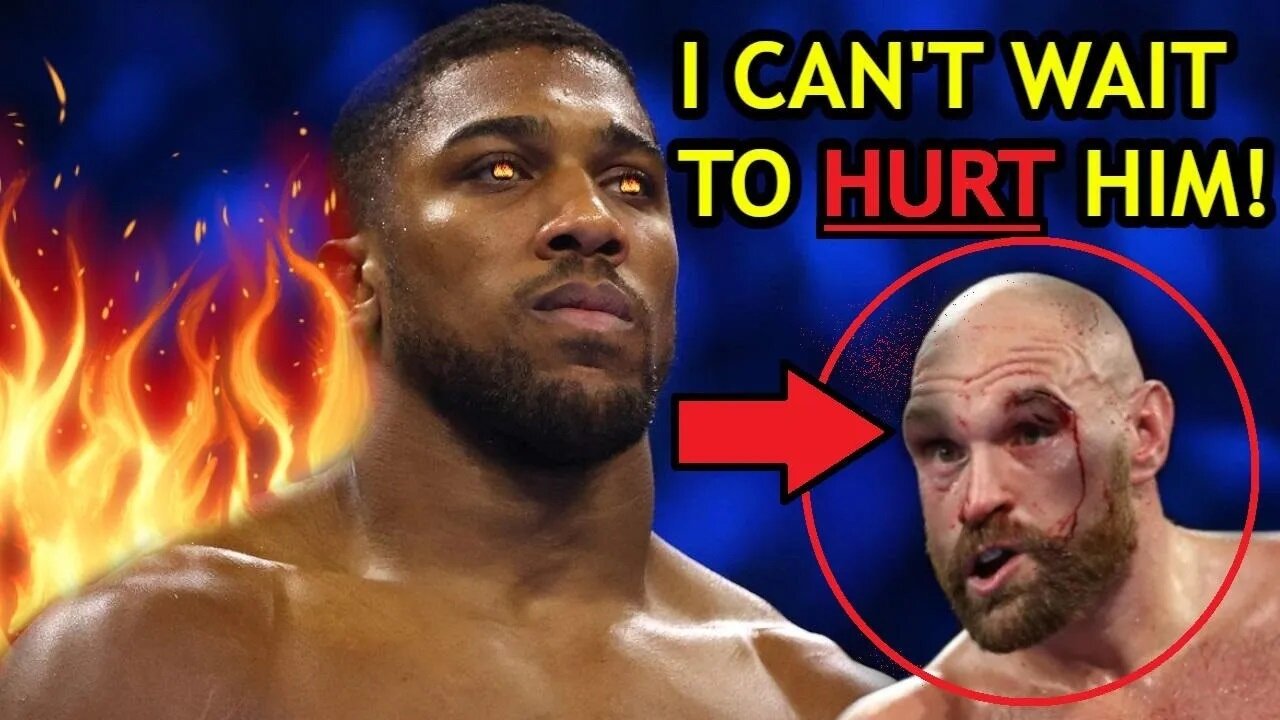 Anthony Joshua ANGRY at Tyson Fury!😡"I WILL MAKE HIM PAY"|Scary Training Footage [2024] WHO WINS?🥊