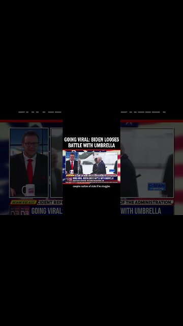 Going Viral: Biden Looses Battle with Umbrella