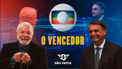 O VENCEDOR DO DEBATE DO 2º TURNO DA GLOBO - LULA🔴 X 🔵BOLSONARO