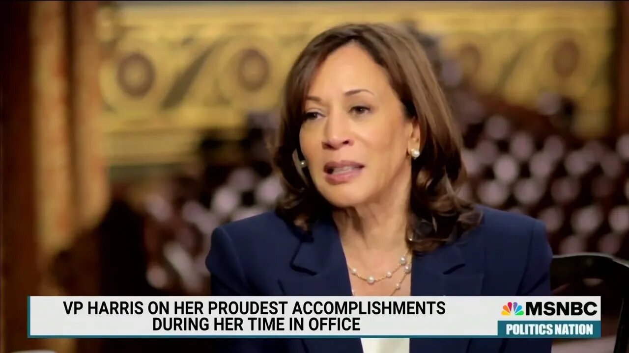 Kamala Harris Says She Has Done "Many Things" That "Have Been Transformational For Our Country"