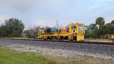 Thanksgiving Day trains on the Florida East Coast Railway at South Daytona Florida November 24 2022