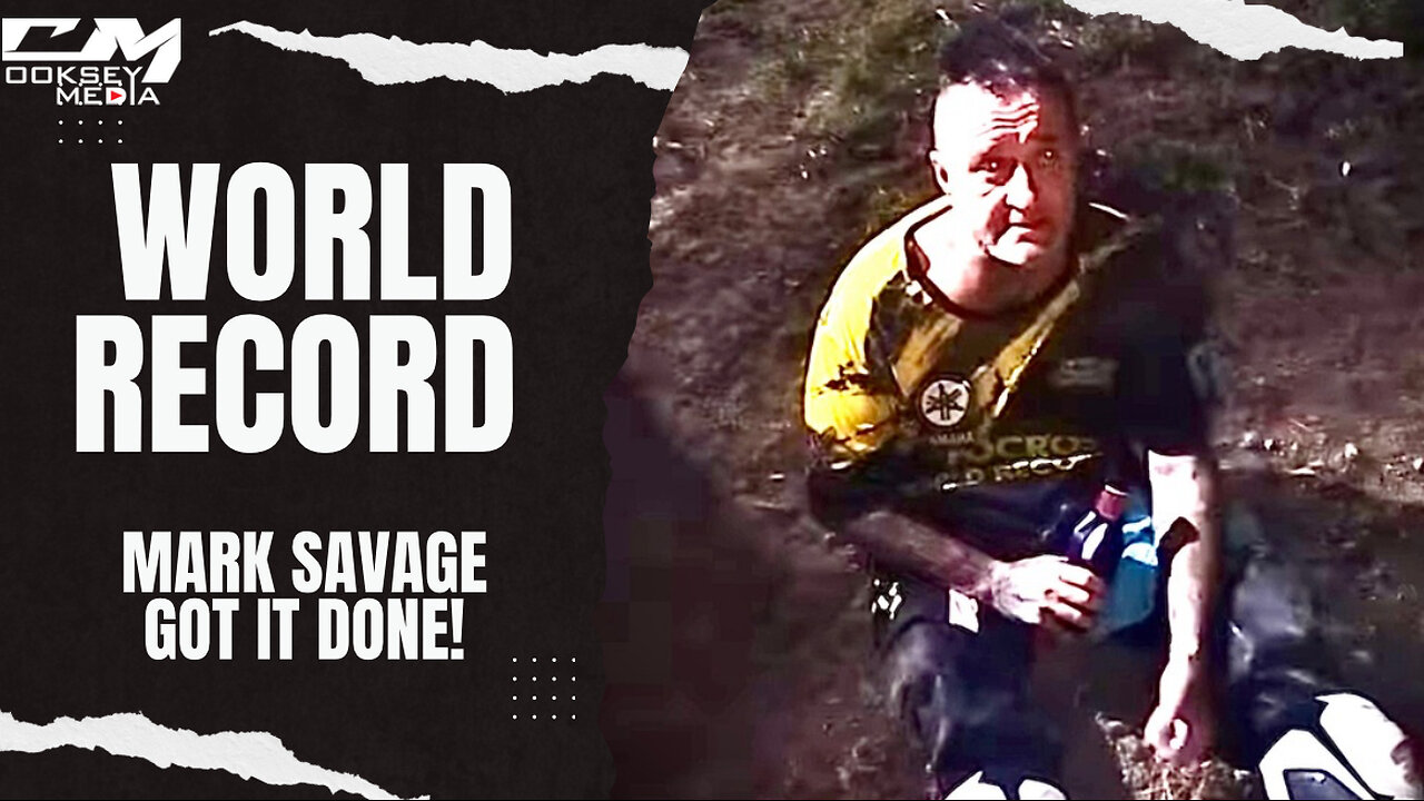 New Motocross World Record! Mark Savage Got It Done!