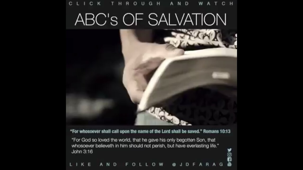 ABC’s OF SALVATION