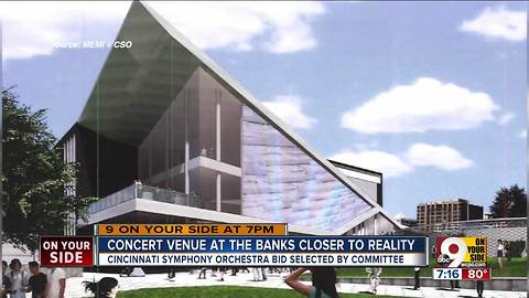 Concert venue at The Banks closer to reality