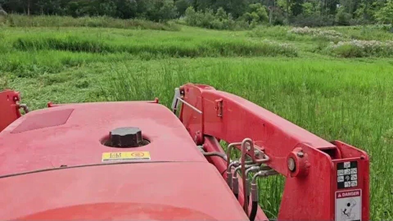 Food plot mowing