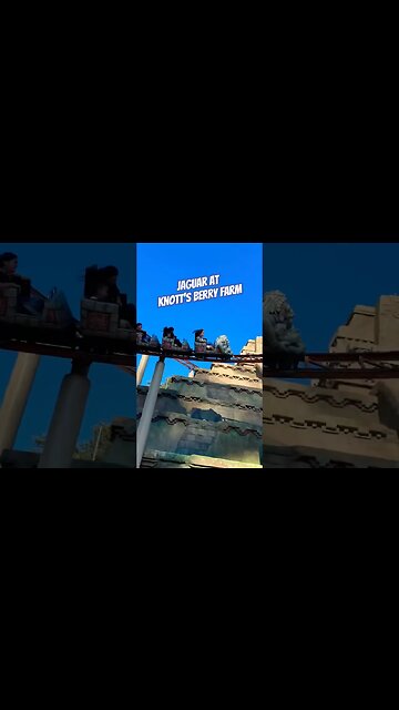 Jaguar at Knott’s…good “starter” coaster? #knottsberryfarm #jaguar #coaster