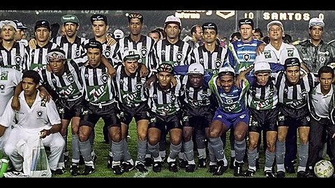 1995 Campeonato Brasileiro - Botafogo v. Santos (Final 1st leg)