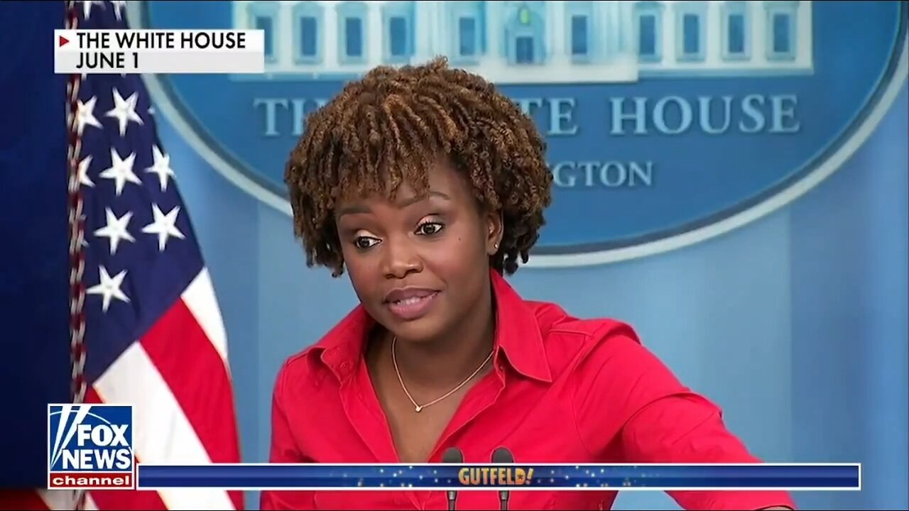 Gutfeld Highlights Jean-Pierre's 2023