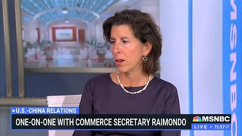 Biden Commerce Secretary Gina Raimondo Lauds Biden's "GREAT Relationship" With Xi Jinping