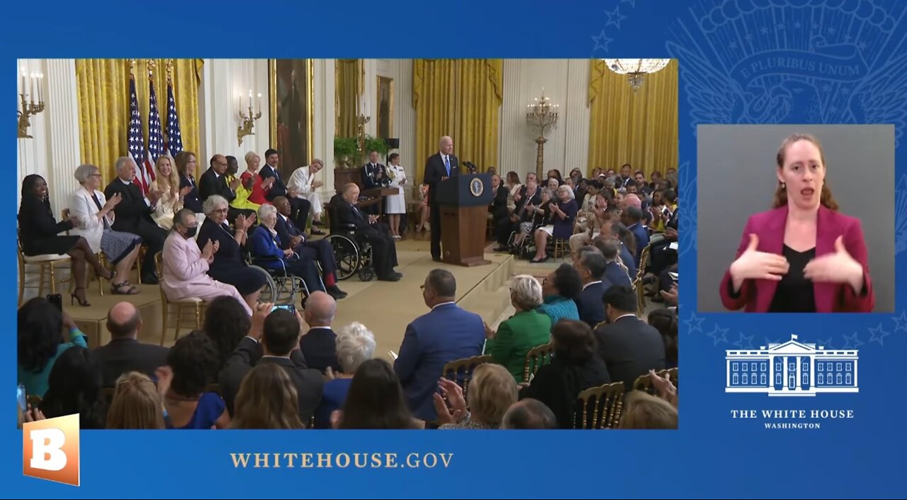 LIVE: Pres. Biden Awarding Presidential Medal of Freedom to John McCain, Megan Rapinoe, Others...