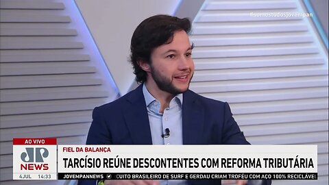 Tarcísio de Freitas diz que divergências sobre reforma tributária são “ajustáveis” | LINHA DE FRENTE