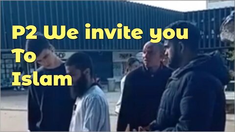 P2 We invite you to Islam. Coventry Dawah Stall