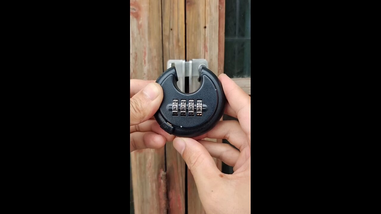 Strong Number Combination Lock Padlock Home Gadget